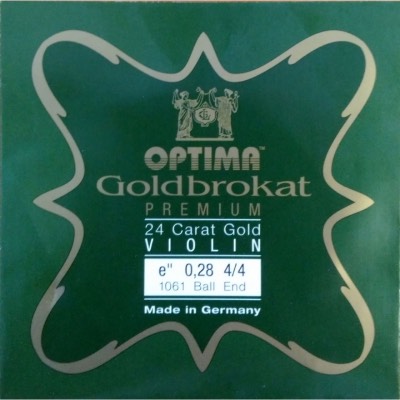 Corzi vioara Goldbrokat E 24K strong/medium