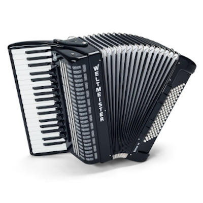 Acordeon Topas Weltmeister96 basi negru